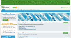 Desktop Screenshot of courtport.com